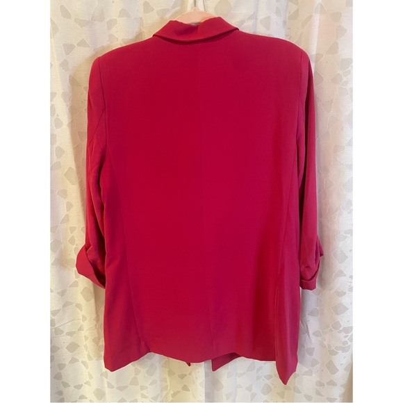 Tahari Fuchsia Blazer Jacket - Picture 3 of 3